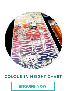 Colour-in Height Chart | Bladon WA | Perth Promotional Products