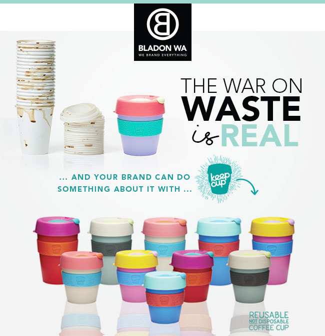 Put Your Brand on Keep Cup and Support the War on Waste