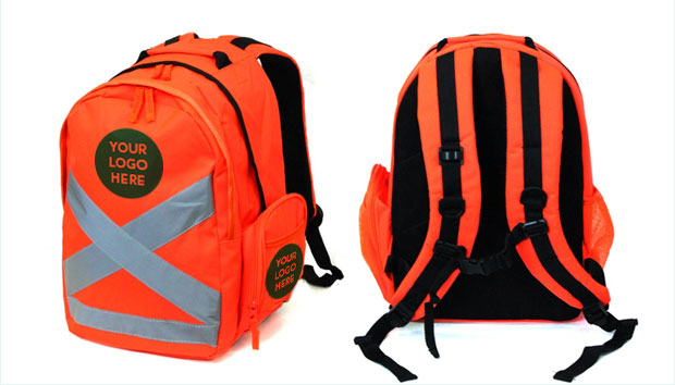 Bladon WA new product | Hi Vis Backpack Orange