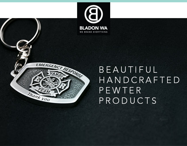 Beautiful Handcrafted Pewter Products from Bladon WA