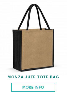 Monza Jute Tote Bag | Bladon WA | Perth Promotional Products