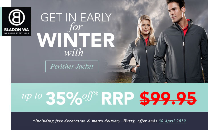 Perisher Jacket Special! 35% off RRP $99.95