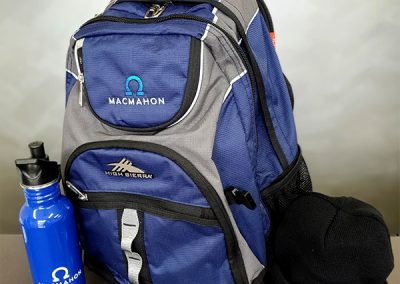 MacMahon | High Sierra Backpack, Bottle and Beanie